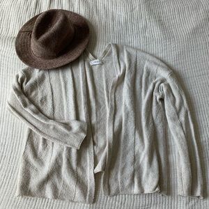 Pink Rose Soft Cream Cardigan